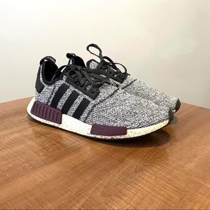 Adidas NMD R_1 Grey Athletic Running Shoes